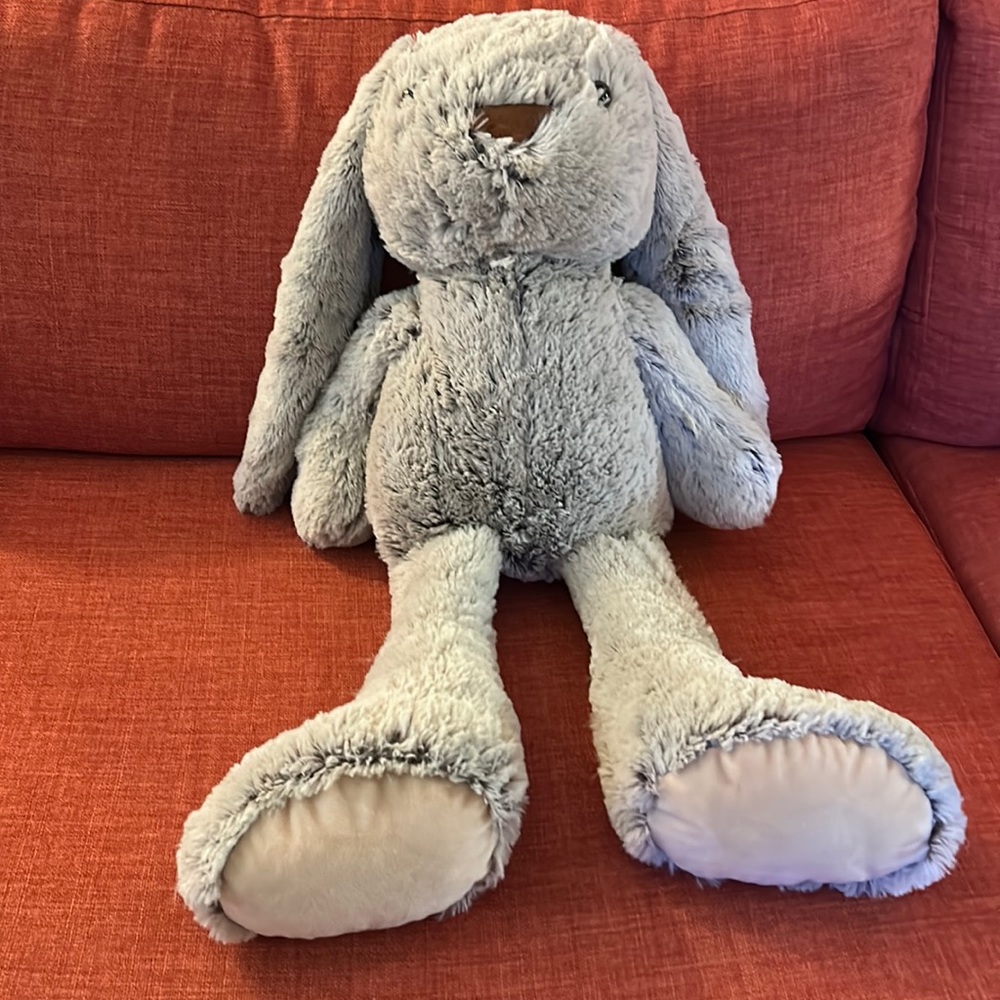HISTOIRE D'OURS — TOM 1985 — Beige rabbit bunny large 70cm